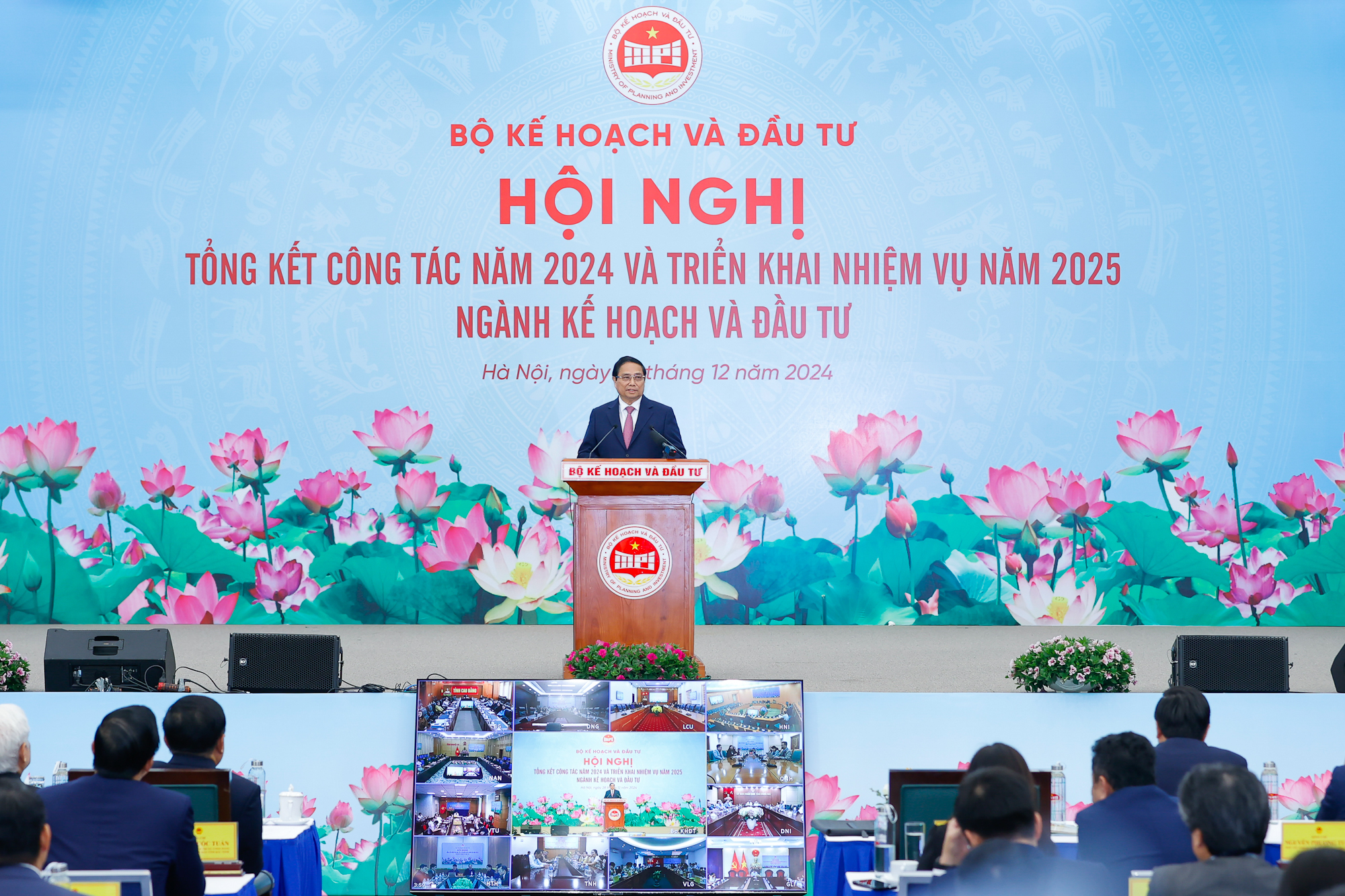 Thủ tướng phát biểu tại Hội nghị.
