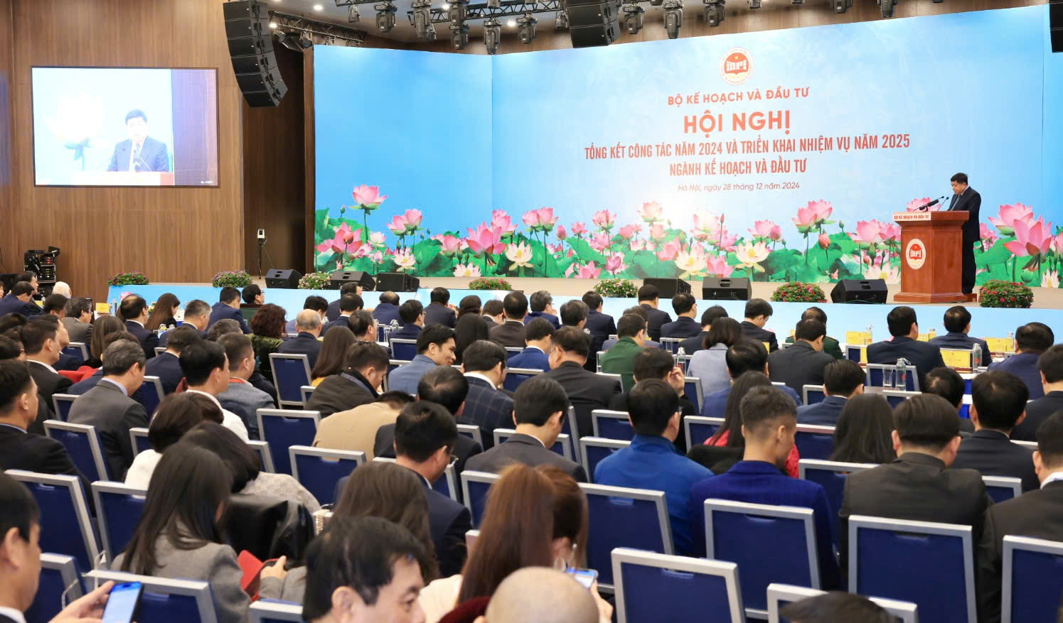 Bộ trưởng Nguyễn Chí Dũng cho biết ngành Kế hoạch - Đầu tư và Thống kê đạt được nhiều kết quả quan trọng trong năm 2024.