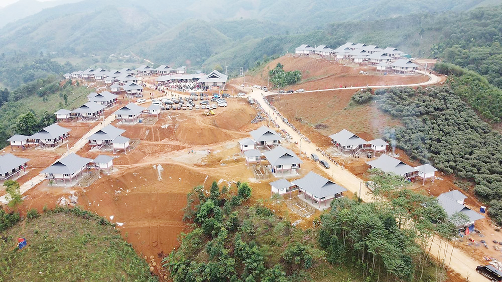 Khu tái định cư Làng Nủ