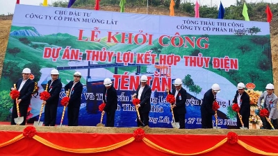 $16 mln irrigation and hydropower project breaks ground in Muong Lat (Central Thanh Hoa province)