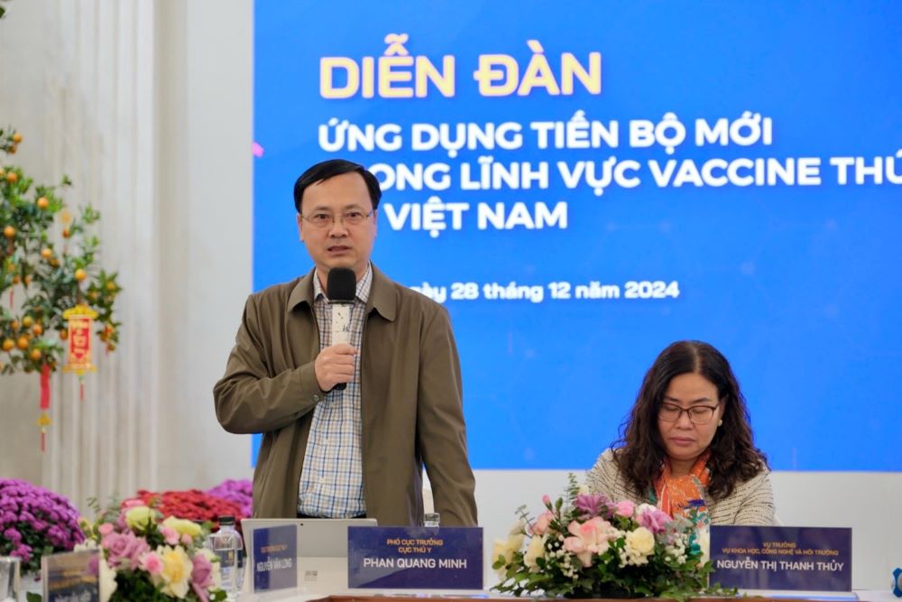 Ông Phan Quang Minh: Tiêm vaccine đến giờ vẫn là giải pháp căn cơ nhất với thực tiễn chăn nuôi ở Việt Nam