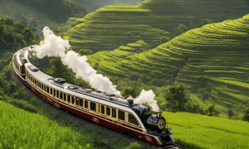 Du lịch đường sắt “tăng tốc” ngoạn mục