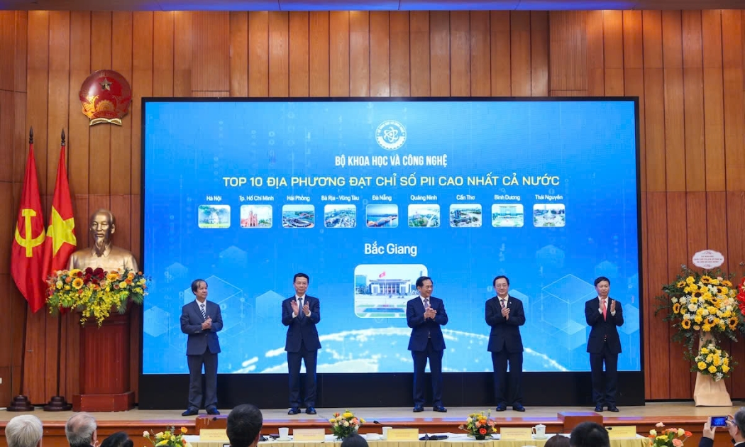 Công bố Chỉ số đổi mới sáng tạo cấp địa phương (PII) năm 2024.