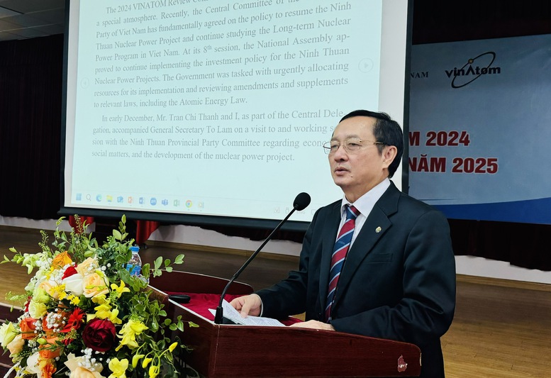 Bộ trưởng Bộ Khoa học và Công nghệ Huỳnh Thành Đạt: Việt Nam đang đứng trước một cơ hội lớn để phát triển ngành năng lượng hạt nhân của riêng mình, góp phần đảm bảo an ninh năng lượng, phát triển kinh tế và bảo vệ môi trường.