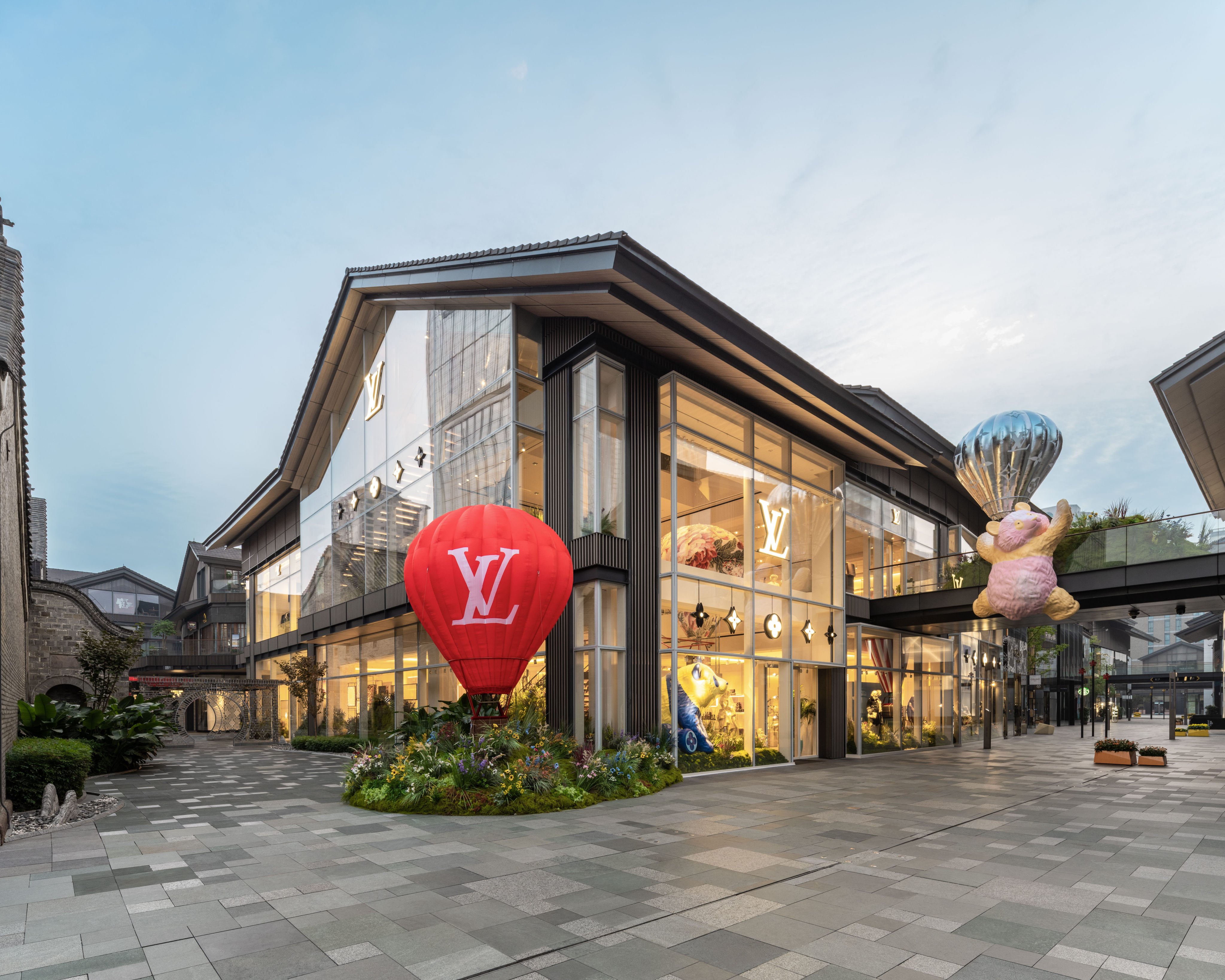 Nhà hàng Louis Vuitton tại Thành Đô, Trung Quốc.