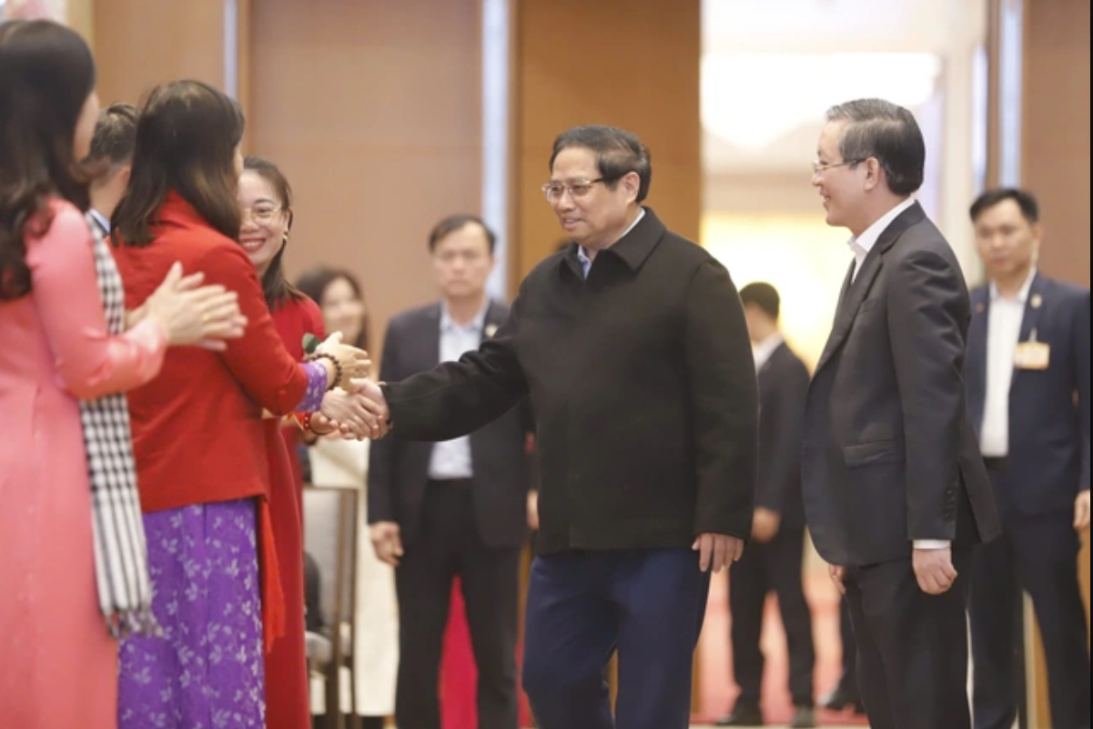 Nhiều nông dân được gặp gỡ Thủ tướng.