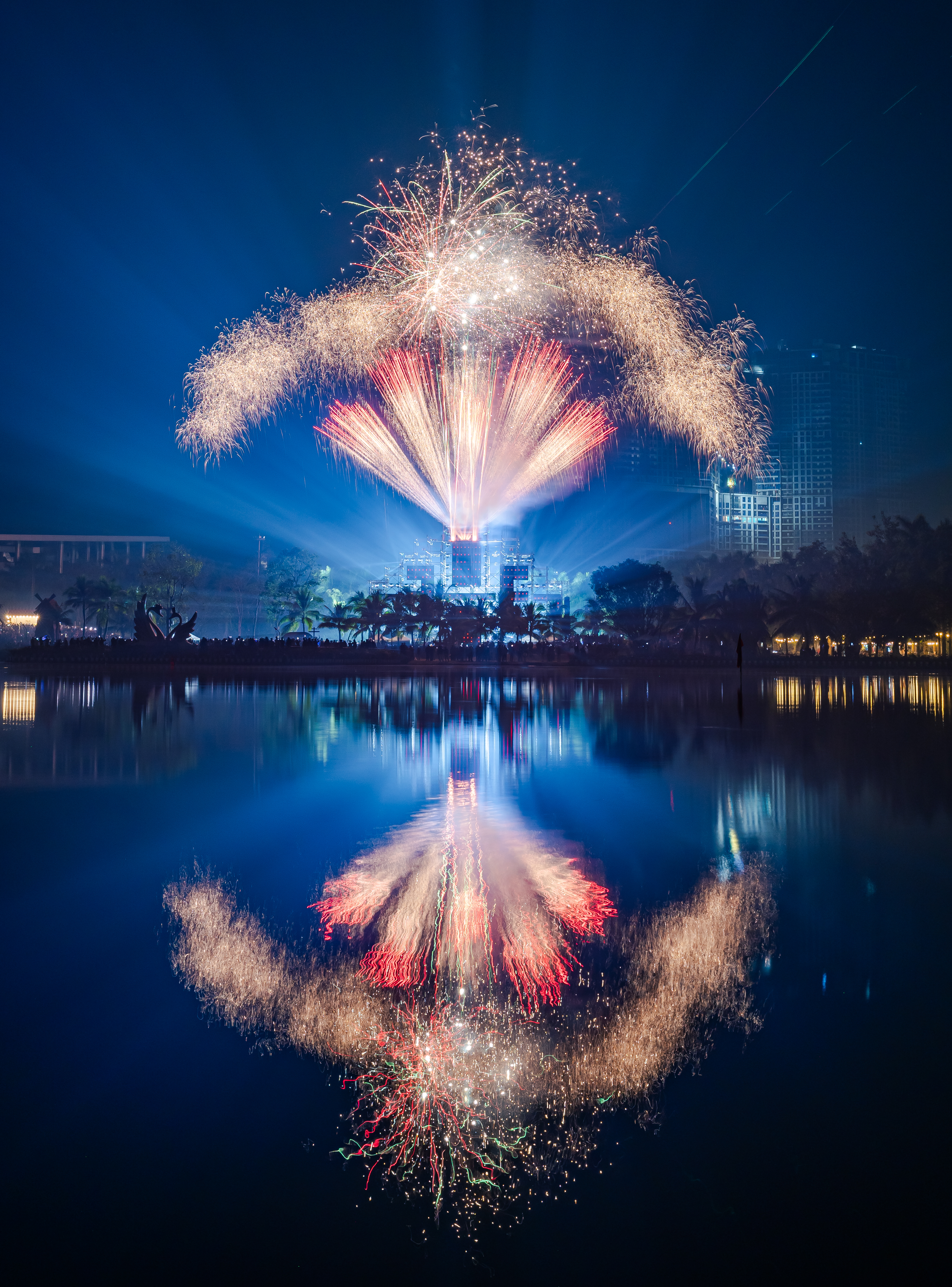 Đón giao thừa giữa thiên nhiên Ecopark.