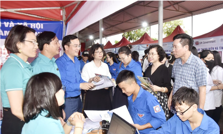 Chương trình ngày hội việc làm cho thanh niên Hà Tĩnh năm 2024 