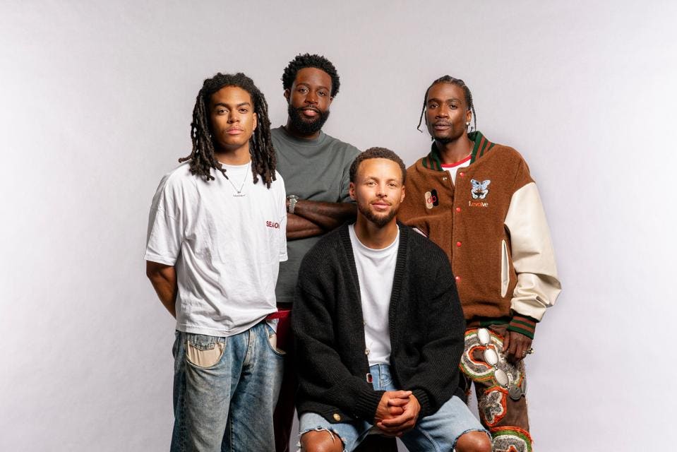 Stephen Curry hợp t&aacute;c với Rakuten để hỗ trợ n&acirc;ng cao nhận diện của Hội đồng thời trang người da m&agrave;u - Black In Fashion Council.