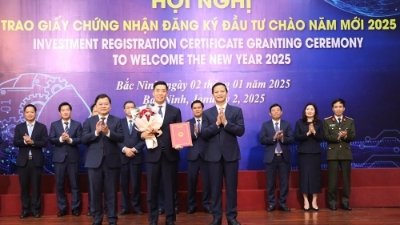Bac Ninh attracts new investment capital of $1.8 bln 