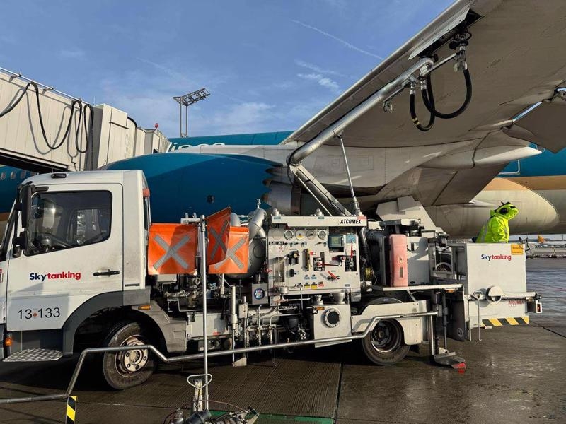 Vietnam Airlines uses sustainable aviation fuel for flights from Europe