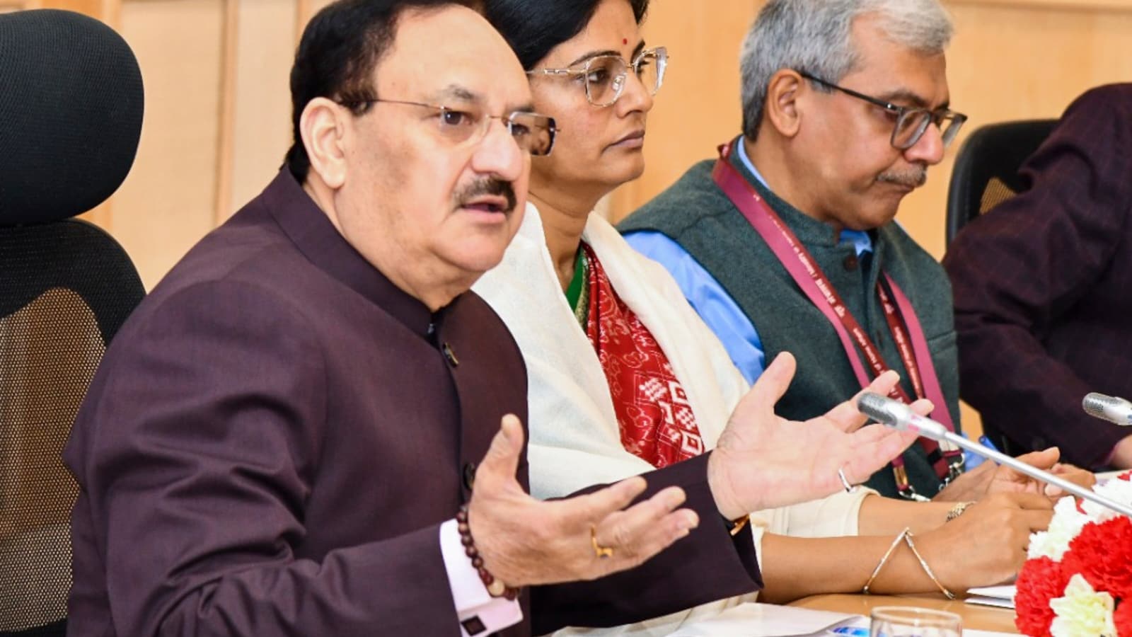 Bộ trưởng Y tế Li&ecirc;n bang JP Nadda n&oacute;i về c&aacute;c ca nhiễn HMPV tại Ấn Độ.