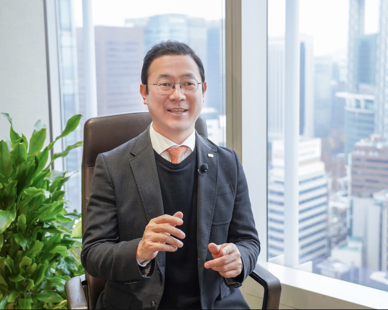Ông Kye Kyung Tae, Phụ trách kinh doanh toàn cầu của Tập đoàn Mirae Asset.