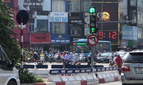 Hà Nội lắp đặt mới 66 nút đèn tín hiệu giao thông