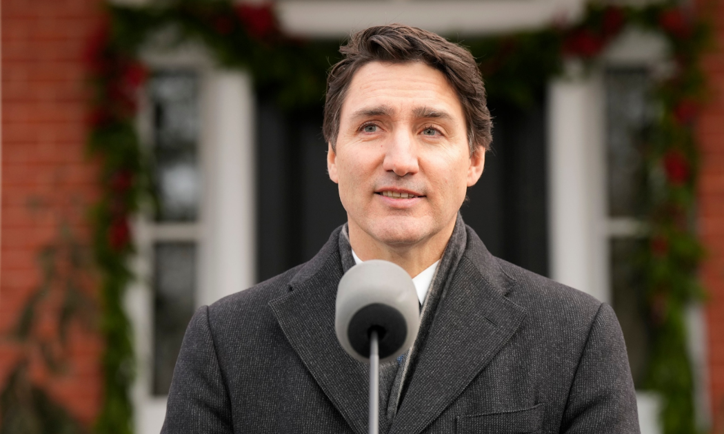 Thủ tướng Canada Justin Trudeau ngày 6/1 thông báo sẽ từ chức sau khi đảng Tự do tìm được người kế nhiệm - Ảnh: Reuters
