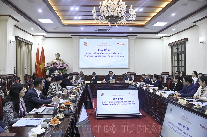 Quang cảnh tọa đàm. Ảnh: MOJ.