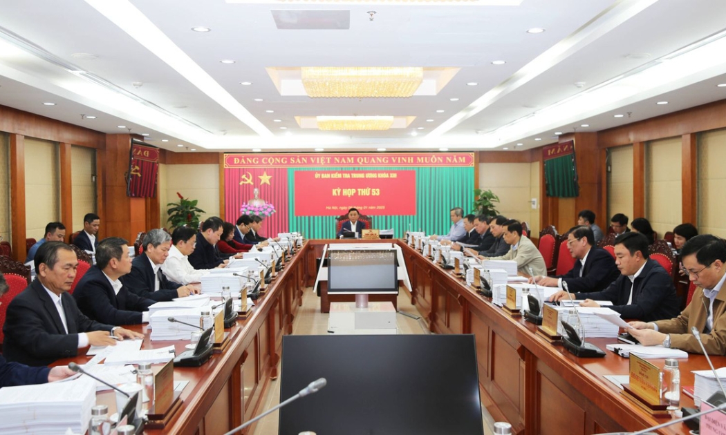 Quang cảnh kỳ họp - Ảnh: UBKT Trung ương