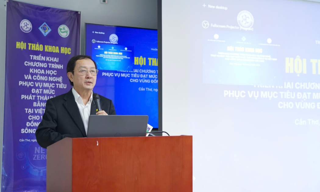 Bộ trưởng Bộ Khoa học và Công nghệ Huỳnh Thành Đạt.
