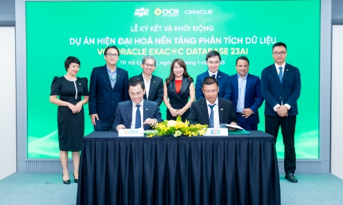 OCB tiên phong ứng dụng giải pháp dữ liệu số “Oracle ExaC@C Database 23ai” đầu tiên ở Việt Nam