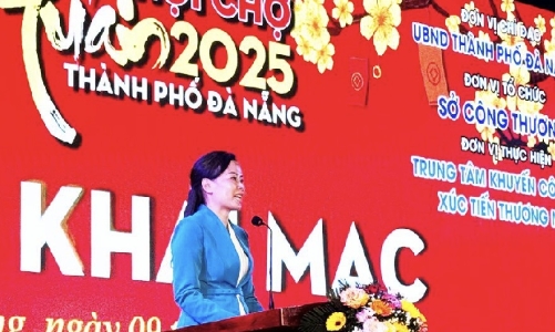 Hơn 250 gian hàng tham gia Hội chợ Xuân thành phố Đà Nẵng 2025