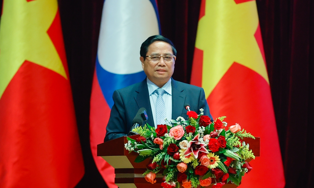 Thủ tướng phát biểu tại hội nghị - Ảnh: VGP