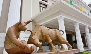 Giá trị vốn hóa cổ phiếu trên HOSE tương đương 50,95% GDP năm 2023