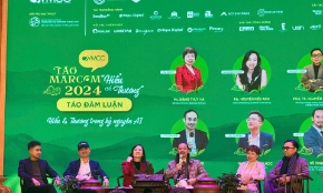 Các "Táo marcom" tham gia trong phiên thảo luận tại sự kiện