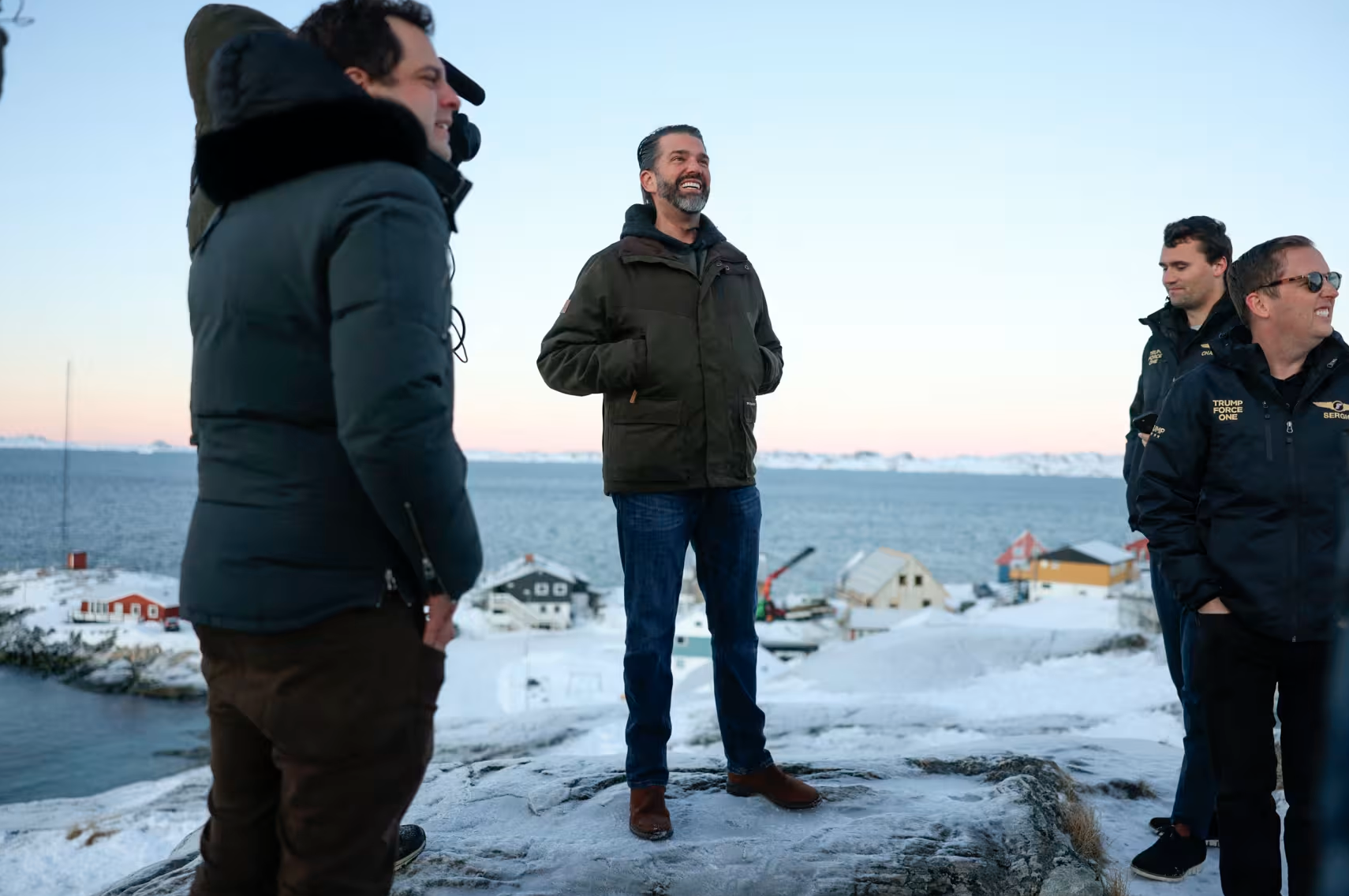 Ông Donald Trump Jr. thăm Greenland - Ảnh: Getty.