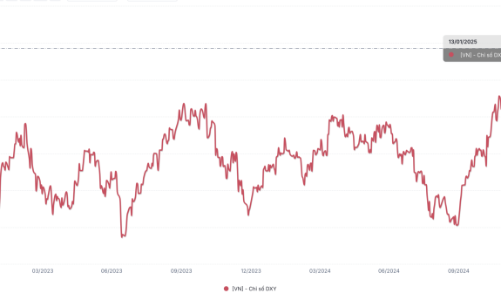 Tỷ giá chịu áp lực lớn khi USD-Index tăng 1,3% trong 2 tuần đầu năm 2025