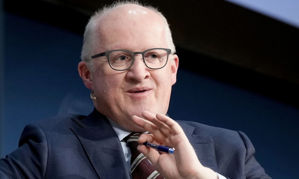 Nhà kinh tế trưởng Philip Lane của ECB - Ảnh: Bloomberg.