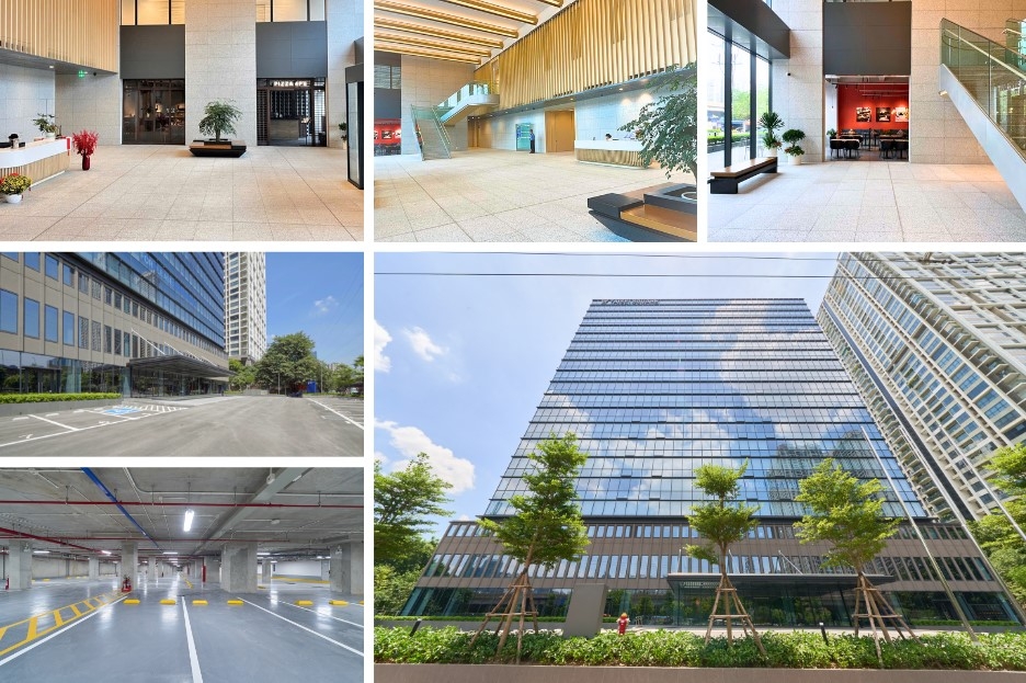 To&agrave;n cảnh t&ograve;a nh&agrave; với những thiết kế nổi bật nhất. Ảnh: Taisei Square Hanoi.