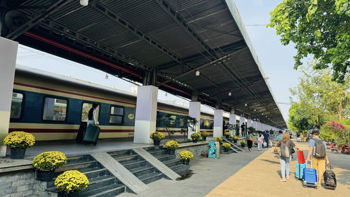 Ảnh: Công ty cổ phần vận tải Đường sắt 