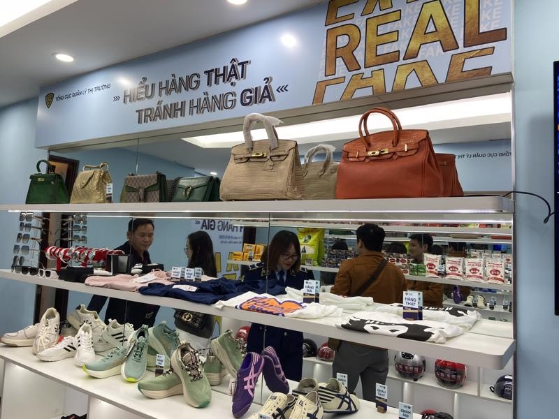 Over 500 products on display to spot fakes