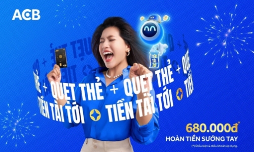 Quẹt thẻ sắm Tết thông minh: Tiền vừa đi lại về túi mình