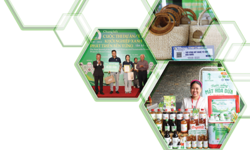 Kinh tế xanh bắt nguồn từ sản vật quê hương