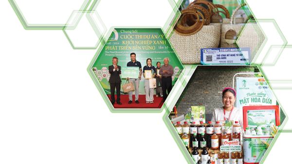 Kinh tế xanh bắt nguồn từ sản vật quê hương