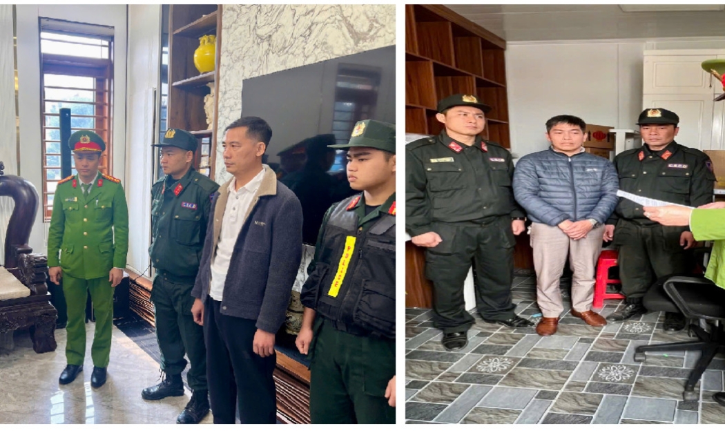 Các đối tượng làm việc với cơ quan công an
