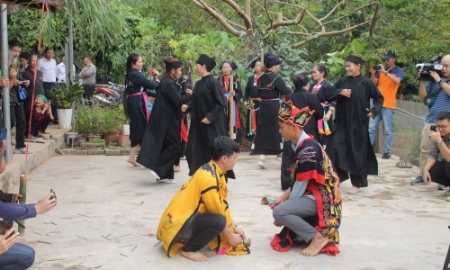 Tết đậm đà bản sắc dân tộc Sán Chay