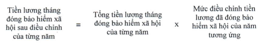 Mức điều chỉnh tiền lương, thu nhập tháng đã đóng bảo hiểm xã hội năm 2025 - Ảnh 1