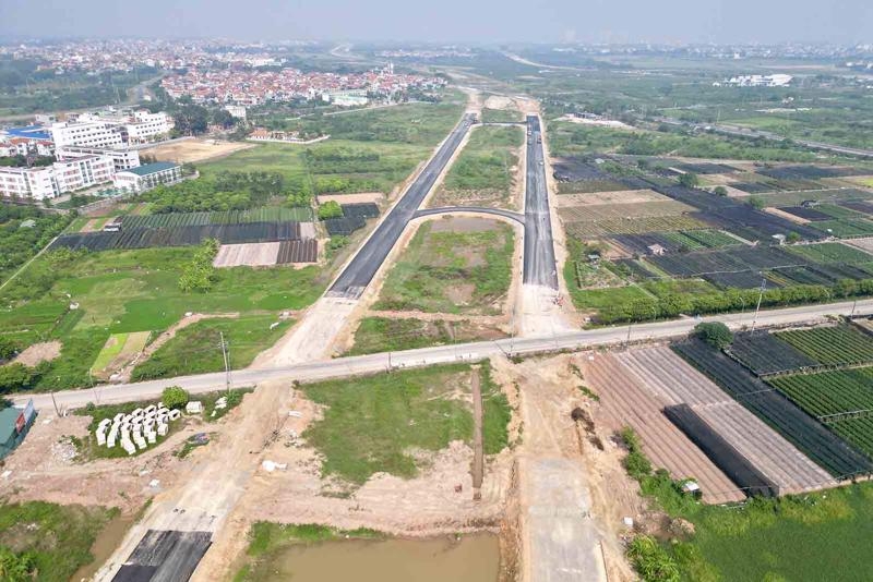 Hanoi plans to complete service road for Ring Road No.4 project in Q4