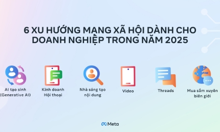 6 xu hướng mạng xã hội dành cho doanh nghiệp trong năm 2025. Ảnh: Meta.