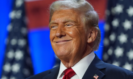 Tổng thống đắc cử Mỹ Donald Trump - Ảnh: AP