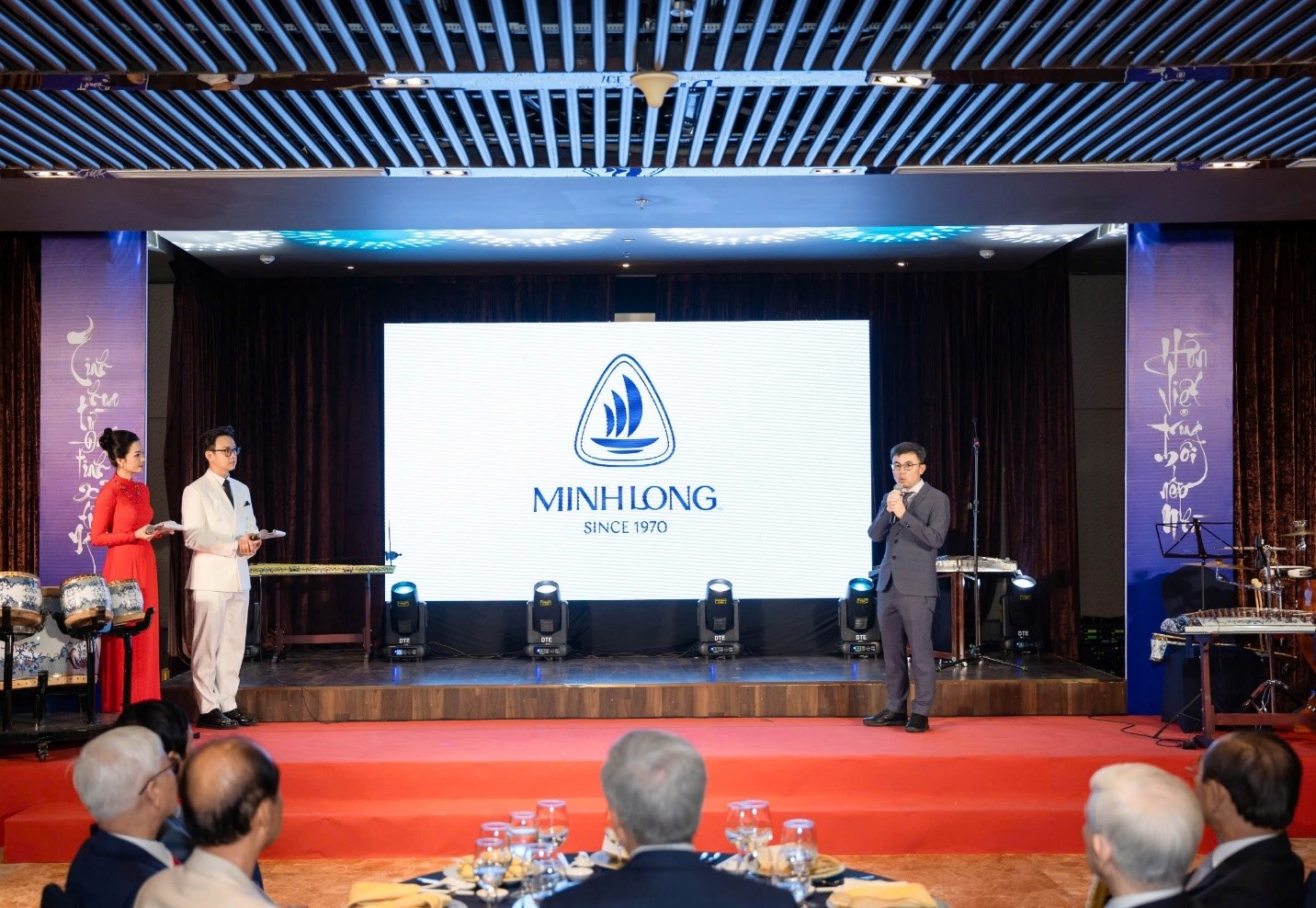 Logo Minh Long mới mang nhiều ý nghĩa biểu tượng, gửi gắm trong đó khát vọng vươn tầm thế giới của thương hiệu.
