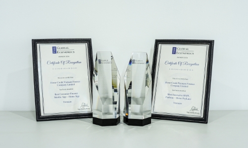 Home Credit nhận hai giải thưởng quốc tế với Home App và Home PayLater