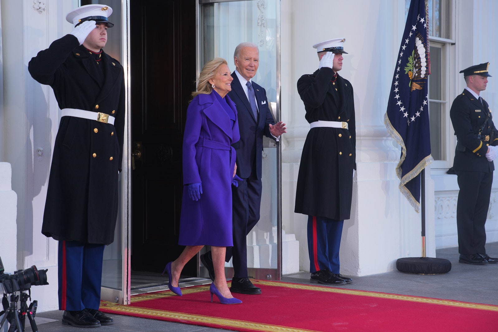 Bà Jill Biden và chồng