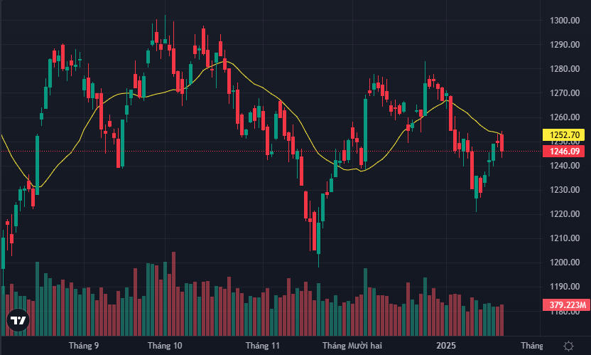 VN-Index có phiên điều chỉnh rõ nét nhất trong nhịp hồi hiện tại.