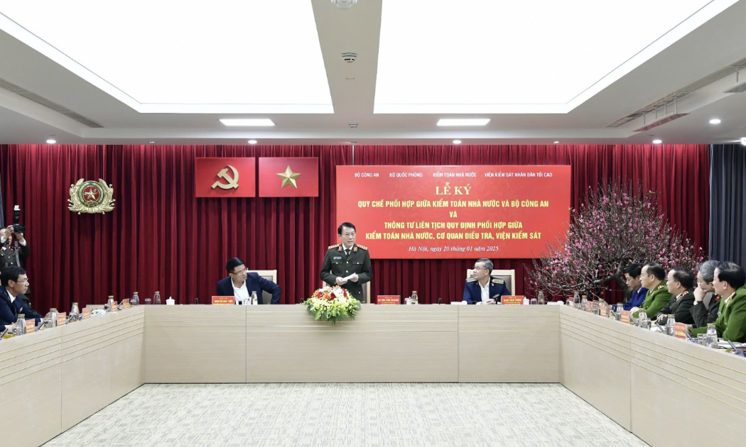 Lễ ký kết giữa các bên đã diễn ra tại trụ sở Bộ Công an