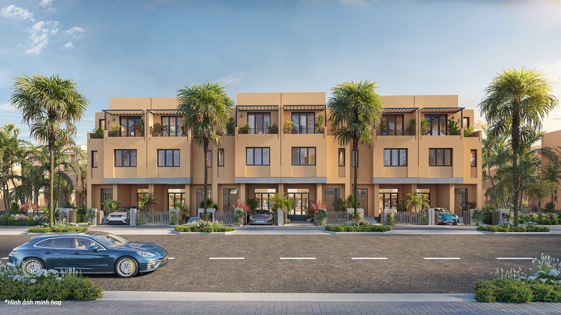 S&ocirc;ng Town - Nh&agrave; phố biển hiếm hoi c&oacute; chỗ đỗ xe ri&ecirc;ng.