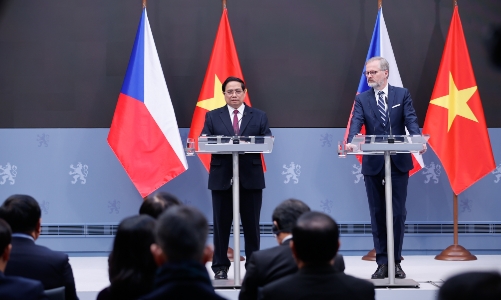 Tuyên bố chung về việc nâng cấp quan hệ lên Đối tác Chiến lược giữa Việt Nam và Séc