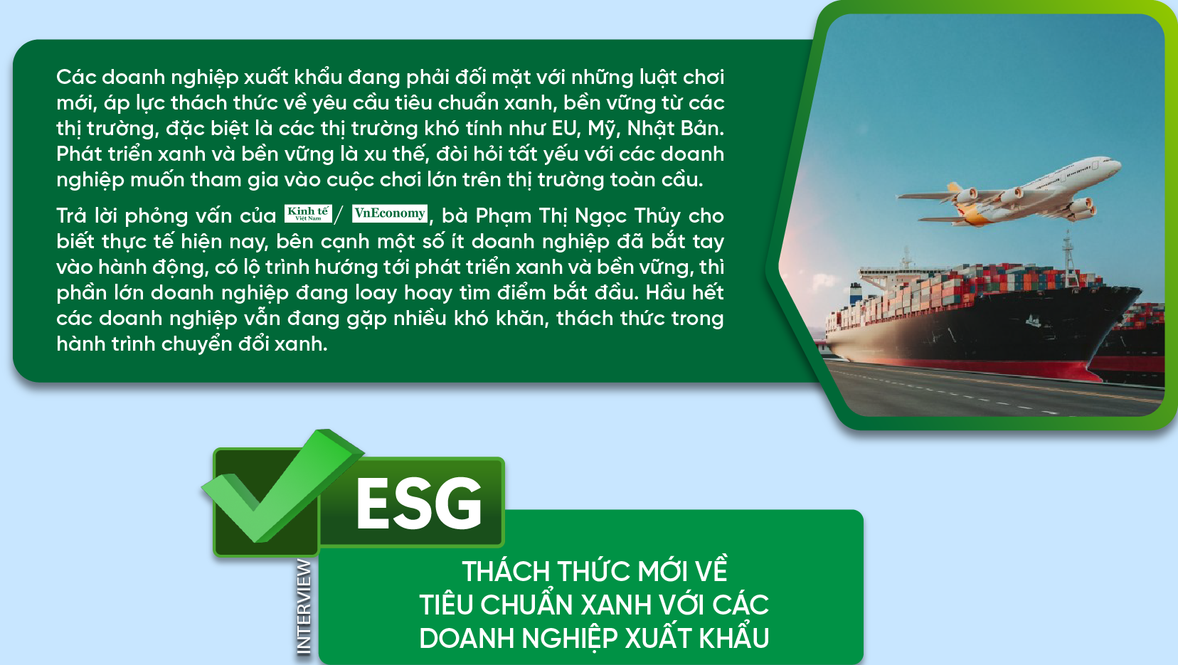 Tiêu chuẩn xanh: “Cuộc chơi mới” với doanh nghiệp Việt - Ảnh 2